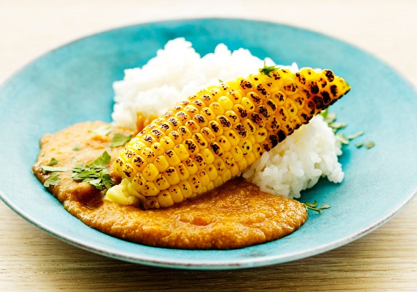 とうもろこしのまろやかカカオカレー