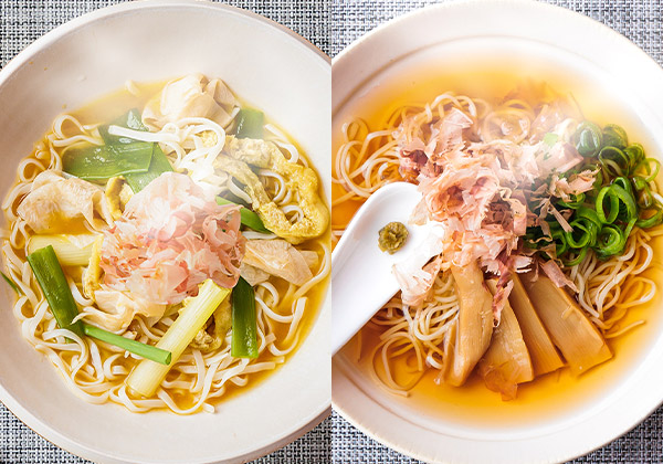 らーめんとカレーうどん