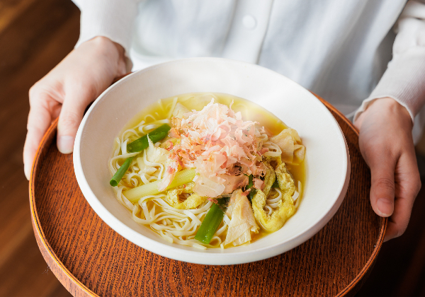 九条ねぎと京ゆばの旨出汁カレーうどん