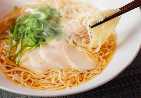 九条ねぎと地鶏の旨出汁にゅうめん