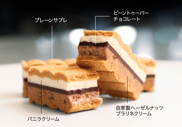 ナミナミプラリネ味