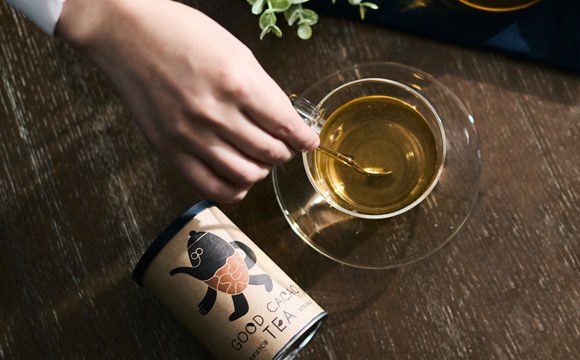 GOOD CACAO　カカオほうじ茶(缶)／カカオティー
