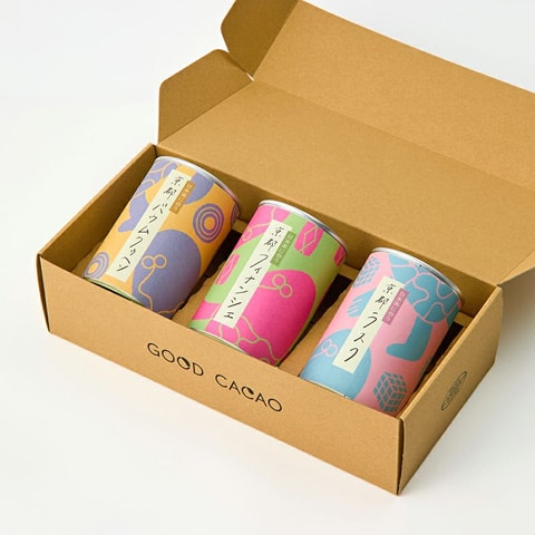 GOOD CACAO 日本茶に合う 焼き菓子缶3種セット