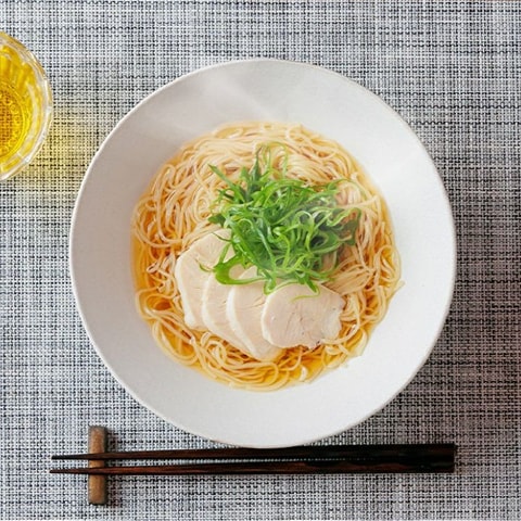 九条ねぎと地鶏の旨出汁にゅうめん