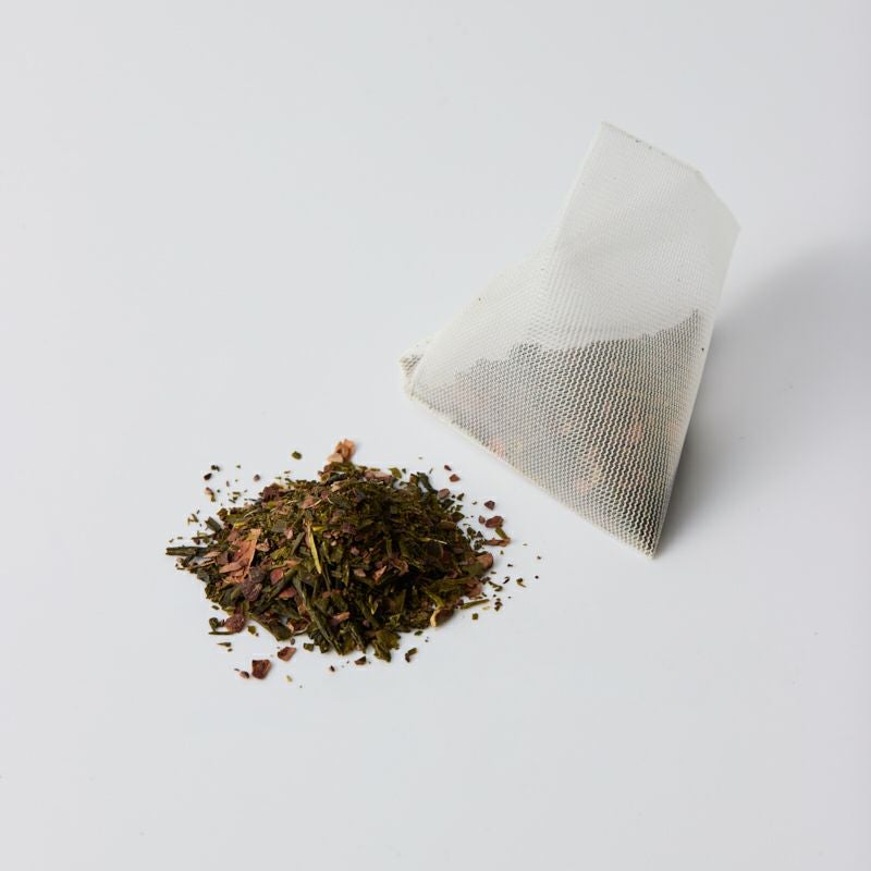 カカオ煎茶(缶)／カカオティー ティーバッグ 