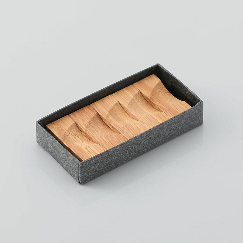 高野竹工 箸入れ箸置き 寄せ竹（5個）｜GNS ONLINE