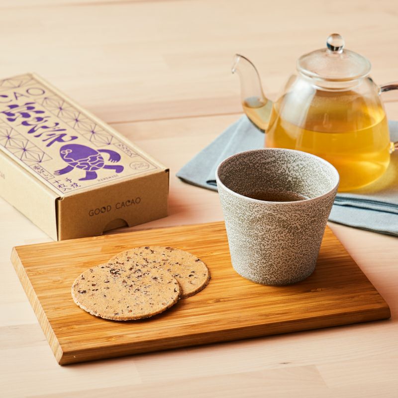 GOOD CACAO カカオ京せんべえ&カカオティーギフトセット｜GOOD NATURE