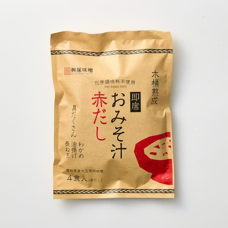 野田味噌 木樽熟成即席みそ汁 赤だし｜オーガニック食品通販 GNS ONLINE