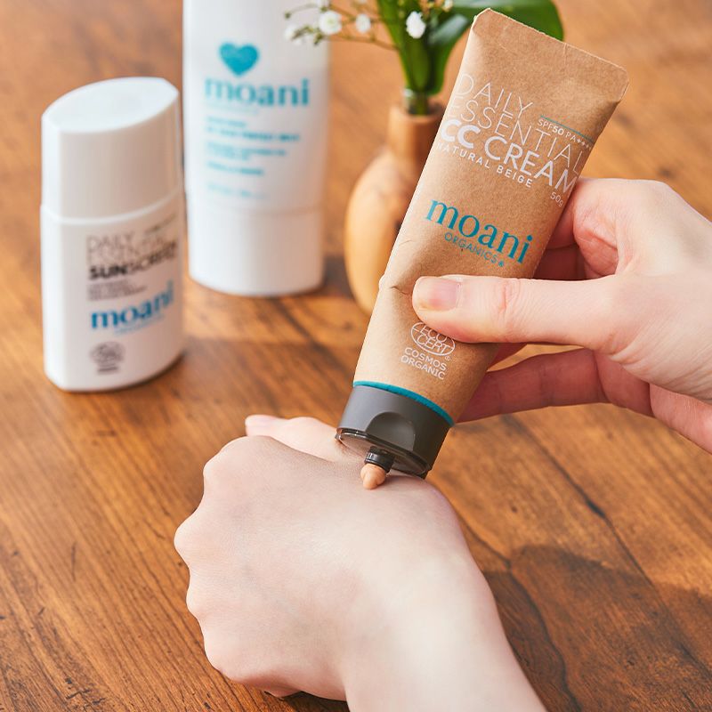 moani organic デイリーエッセンシャル CCクリーム｜オーガニック