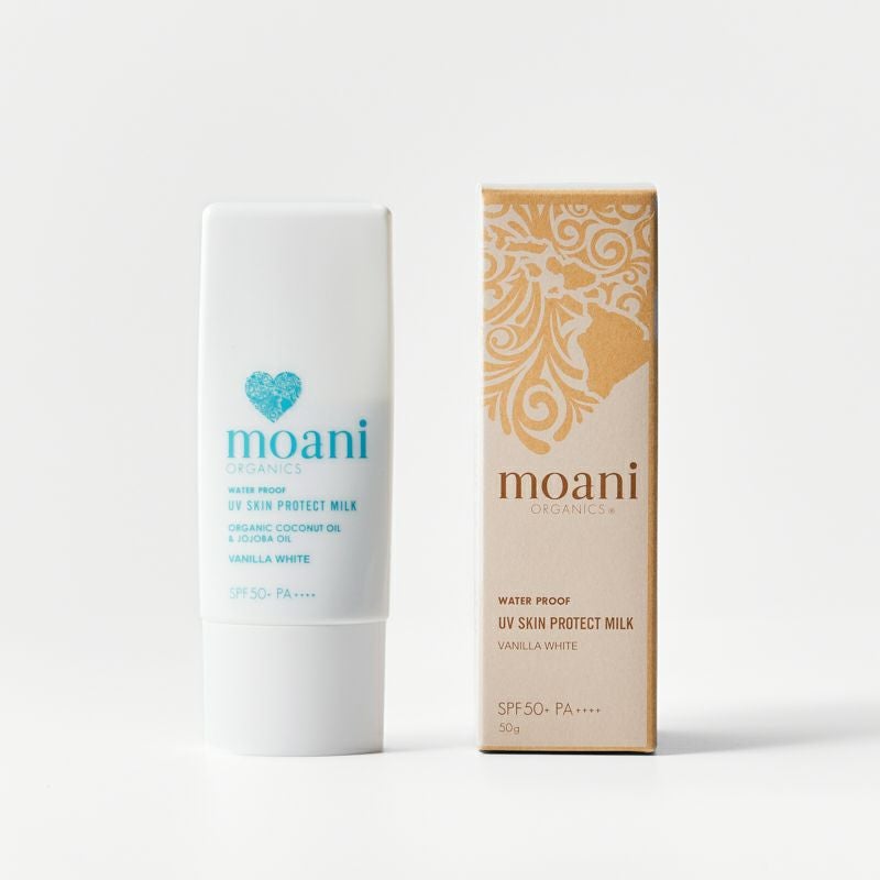moani organic UVスキン プロテクトミルク 50g(顔用)｜オーガニック