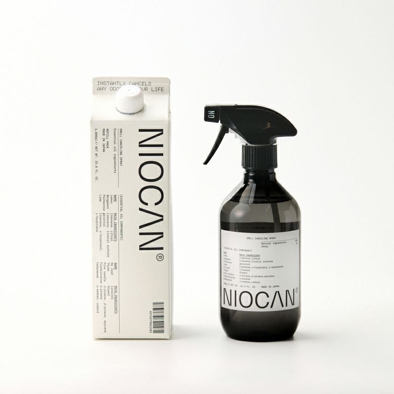 NIOCAN SMELL CANCELING SPRAY NIOCAN（ニオキャン）｜サステナブル